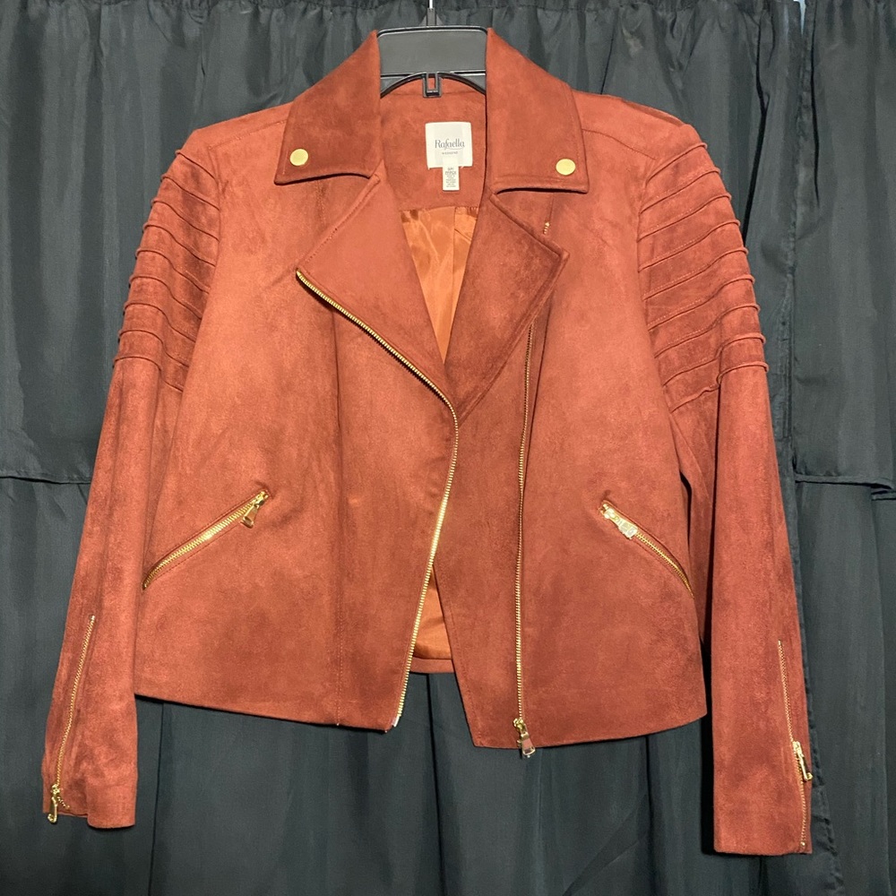 Suede Burgundy Jacket